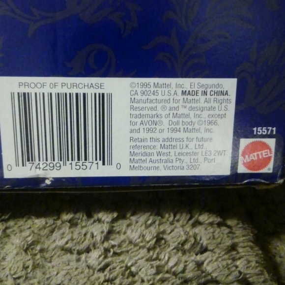 1995 Special Edition Winter Velvet barbie - Picture 8 of 9